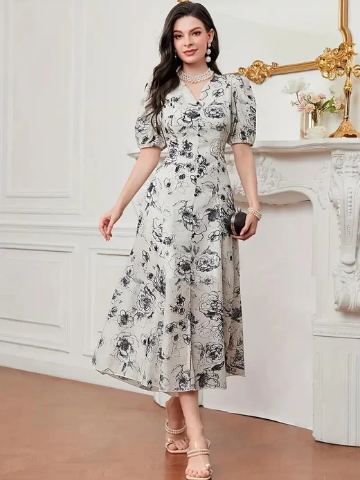 A women designer western dress